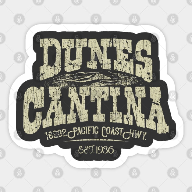 Dunes Cantina 1936 Sticker by JCD666